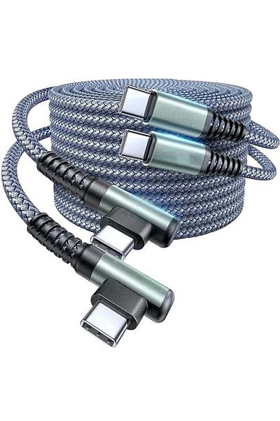 Orico Usb C To Usb C Cable, Copper/nylon, Gray, 100 Cm