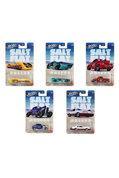 HOT WHEELS Silver Series Salt Flat 5'li Set
