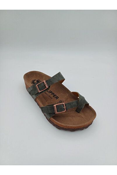 Slipper Women's Khaki Flip Flops Beach Sea Daily Lightweight Comfortable Slippers