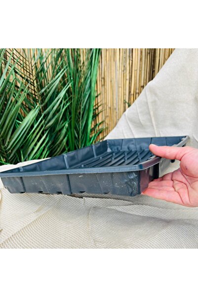 Ekodoğa Fide Viyol Tepsisi 6 Adet Derinlik 5 cm Viyol Altılığı Saksı Altlığı ...