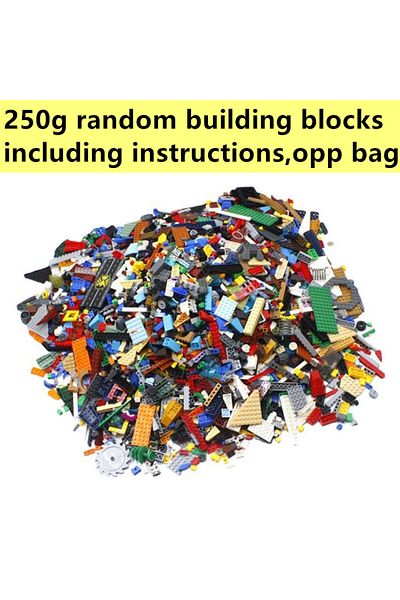 Choice 250 جرامًا عشوائيًا 1500 جرامًا من مكعبات البناء العشوائية من Diy Moc، أجزاء أساسية بالجملة، نماذج كلاسيكية من الطوب، Crea