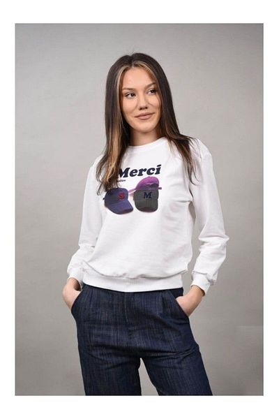 Cocco Rossa Sweatshirt - White