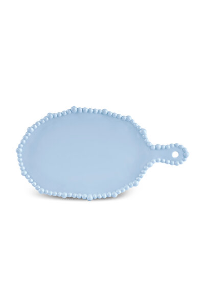 Karaca Perla Melamin Peynir Tabağı 28 cm Mavi