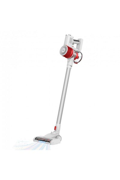 adler Aspirator vertical Ad 7051, baterie, 11,7 kPa, 2200 mAh, 0,600 ml, alb/roșu