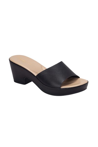 BATA Open Toe Block Heel Sandals
