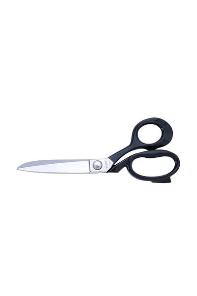 FDM Linate 247-7 Tailor Scissors with Nut Black Handle No:7 D-148