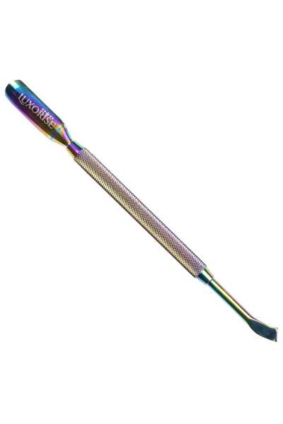 LUXORISE Chiuretă de pedichiură cu 2 capete, Rainbow #03 -