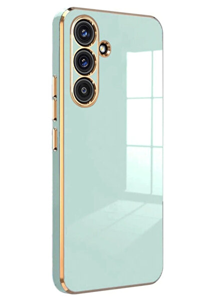 NewFace حافظة سامسونج جالاكسي A36 من السيليكون - أخضر فاتح 1492102709