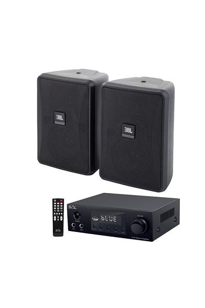 JBL JBL Control 23-1 bk stereo system, terrace sound system, bluetooth, USB, FM