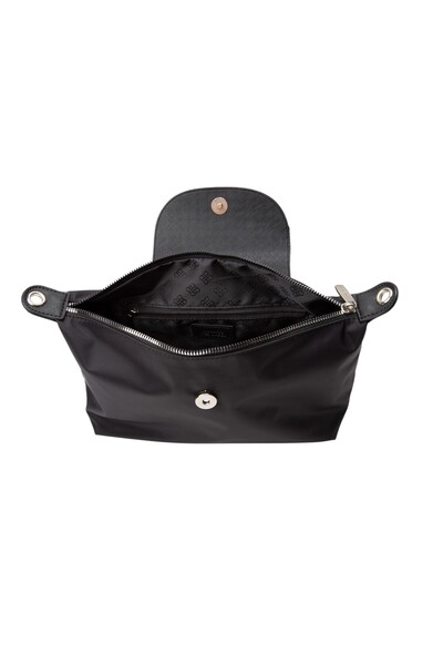 BATA Textured Pouch Bag Black