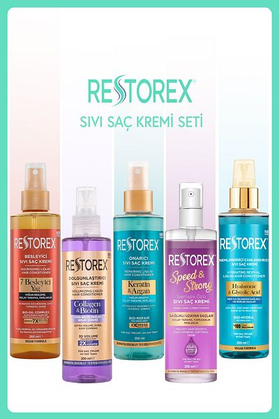Restorex Liquid Conditioner Set 200 ml 5 Pcs