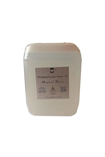 woodworker Ulei Impregnant Mobilier Lemn Masiv, 's Mineral Base, 5 L, Non Toxic, Food Safe