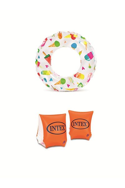 NillyToys Sea bagel pool child life buoy and arm floats 3 - 6 years old