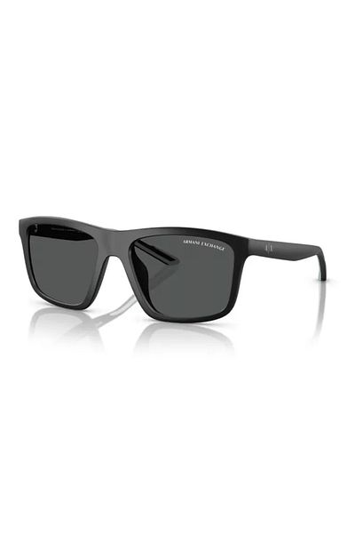 Armani Exchange Men's Sunglasses Ax4149su 805887, Plastic, Black, 56 Mm