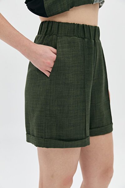 DAIDO Nervürlü Basic Şort