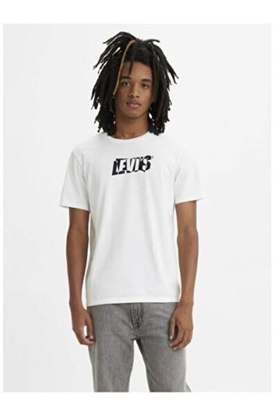 Levi's Levis Erkek  Logo Beyaz Tshirt A2823-0193