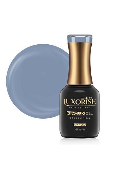 LUXORISE Oja semipermanentă Revolux, Gri Amurg 15ml