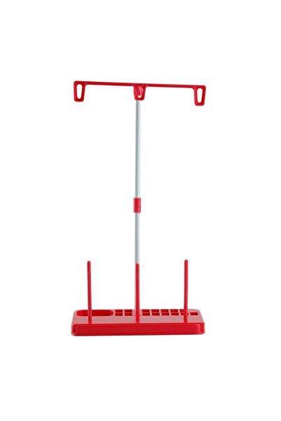 FDM Janome Ev Tipi Dikiş Makine Çardağı 3 Iplikli Kırmızı