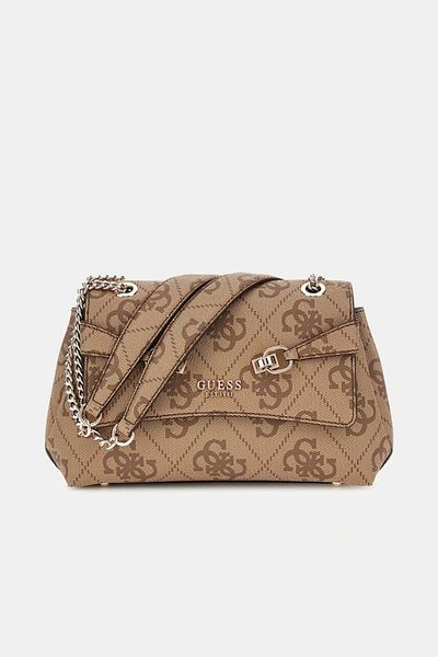 Guess Dámská hnědá crossbody kabelka Lorelei Convertible Xbody Flap Hwos9639210-ltl