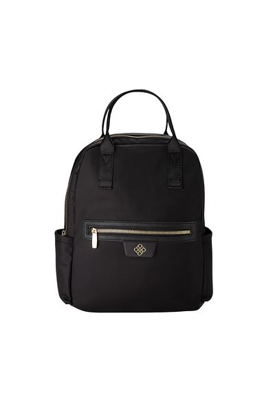 BATA Embellished Top Handle Backpack Black