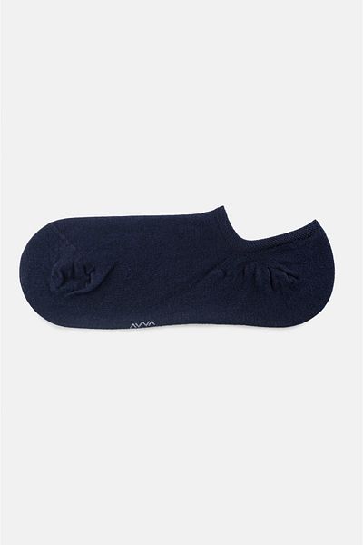 Avva Férfi sötétkék viszkóz kevert sneaker zokni E 008553
