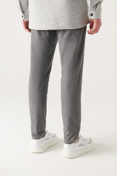 Avva Ανδρικό παντελόνι Chino Anthracite A22y3031