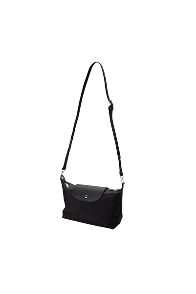 BATA Textured Pouch Bag Black