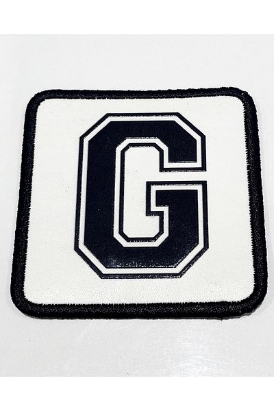 Higo Man Replaceable Velcro Square Hat Letter Patchi