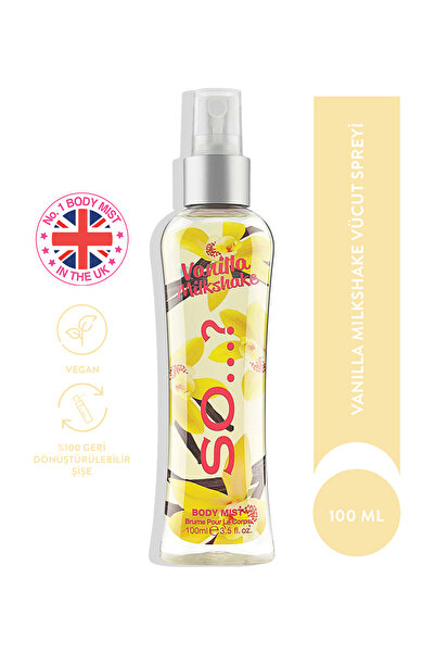 So Fragrance So…? Vanilla (VANİLYA) Milkshake Vücut Spreyi 100ml