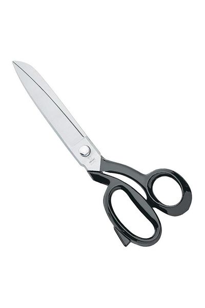 MERZE Fdm 4115-9 Black Handle Reclining Regula Scissors Extra Quality D-105 No:9 (22.5 CM)