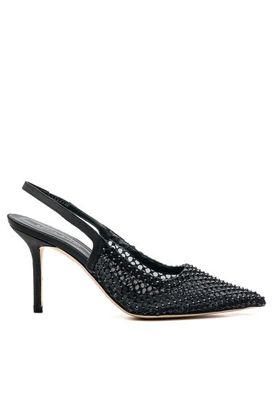 Sofia Baldi Evens Black Textile Women's Stiletto & Evening Dress