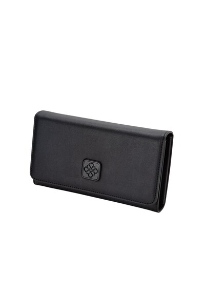 BATA Textured Tri-fold Wallet Black