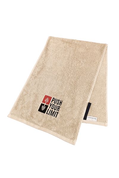 denizlicotton Embroidered Sports Towel Cotton, Anti-Bacterial, Sweat-Absorbent Fitness Plates Boxing Tennis Sports Towel