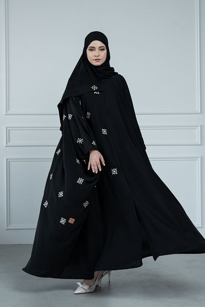 LAVİNİA عبايه نسائيه من لافينيا مشلح قماش سوبر ندى ممتاز