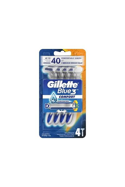 Gillette Gillette Blue 3 Razors 3 Blades - 4 Pieces