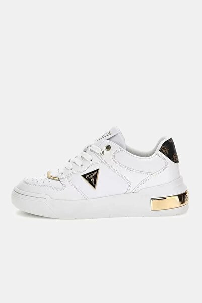 Guess Women's Clarkz 4g Logo Sneaker Flpclkfal12-White