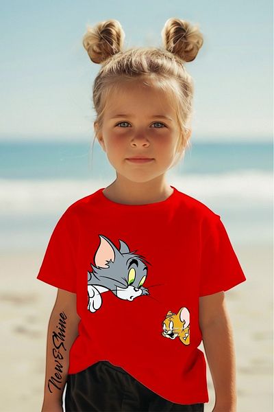 New Shine ΠΑΙΔΙΚΟ ΜΠΛΟΥΖΑ ΜΕ ΕΚΤΥΠΩΣΗ TOM AND JERRY
