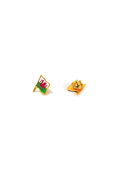 Arhi Design Wales flag pin badge, 2 pieces