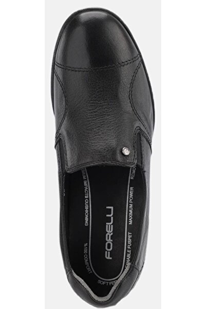 Forelli 57203 Piloyd-G 36/41 Women's Genuine Leather Ultra Comfort Flexible Sole Heeled Classic Shoes