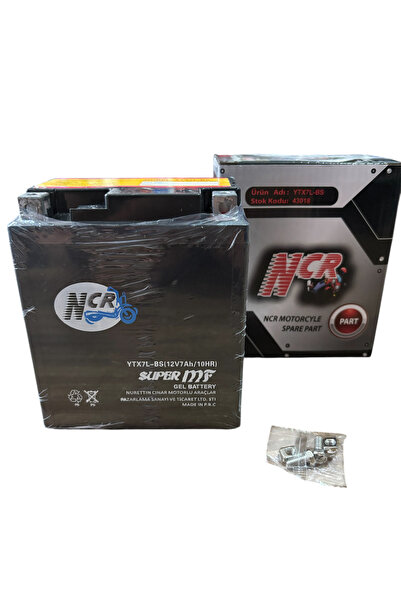 NCR YTX7L-BS DİK AKÜ (SPACY PCX DRIFT)