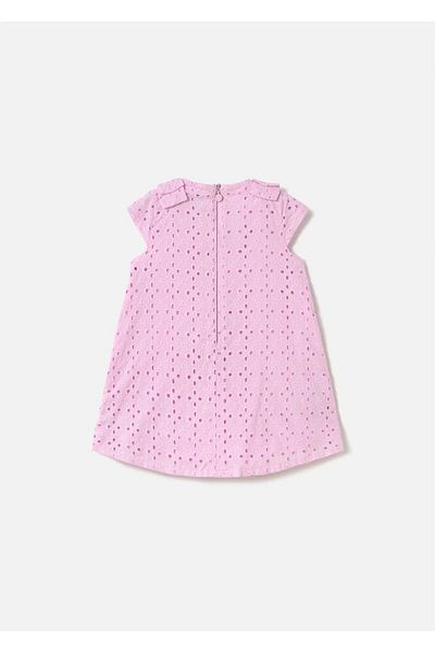 MAYORAL Baby Girl's Perforated Dress Pink 1913