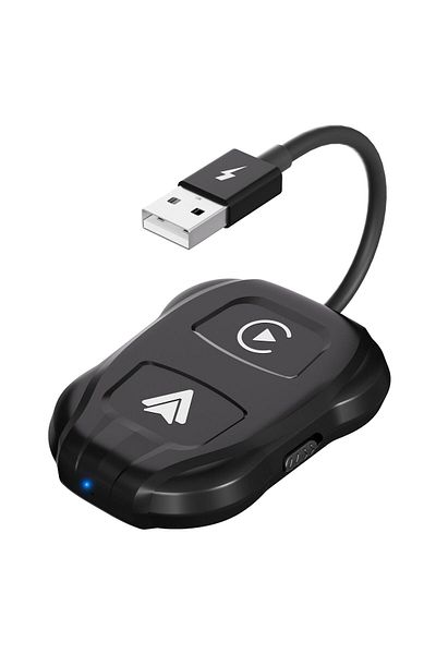 e-Wantay Wireless ® Carplay & Android Auto 2 In 1 Adapter, Usb/type-c, Plug & Play, Auto Connect