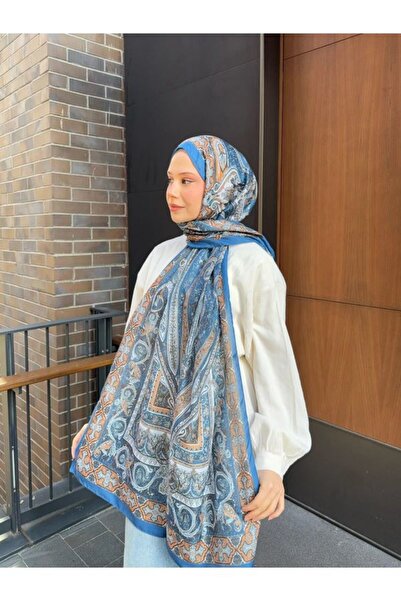 SHİROSA șal din bumbac cu model etnic