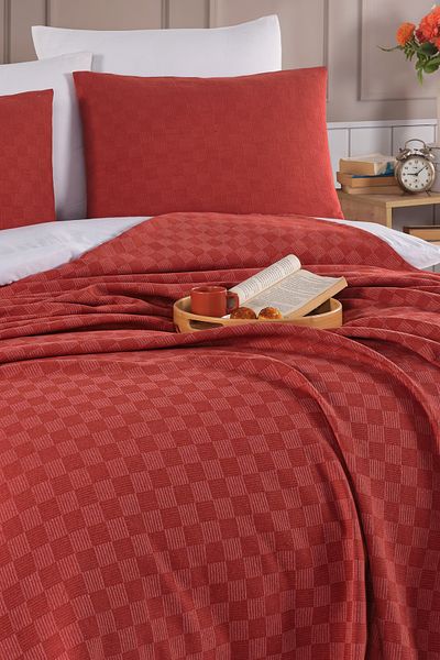 Güvenal Pique Jacquard 100% Cotton Single Pique