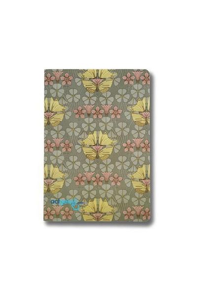 MUUS Σημειωματάριο Papillons 16,5x23,5 Ρίγες