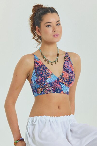 Los banditos Блуза з відкритою спинкою та регульованими бретелями