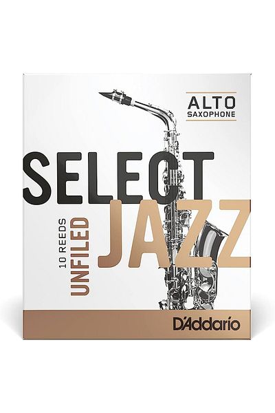 Daddario D'addario Woodwinds Select Jazz Unfiled Alto Saxophone Cane No:3 Soft