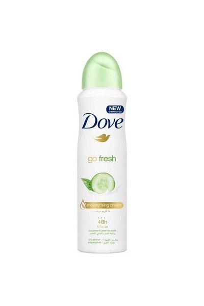 Dove Antiperspirant Deodorant with Cucumber and Green Tea, 150ml
