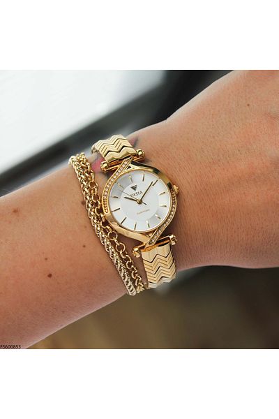 Fiesta Fs600853 Women's Wrist Watch with Steel Cord