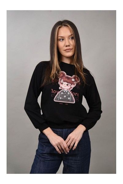 Cocco Rossa Sweatshirt - Black